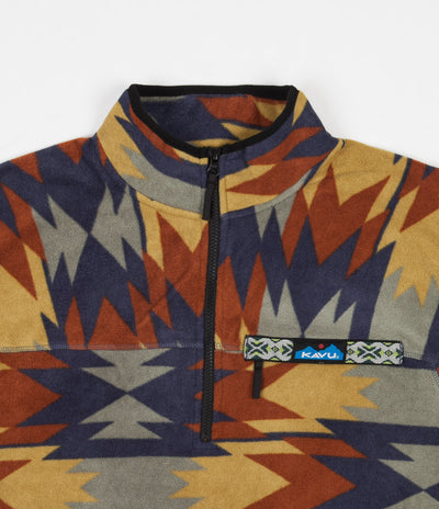 Kavu Winter Throwshirt Fleece - Strat Geo