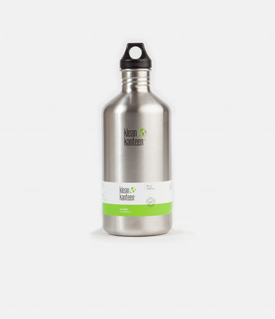Klean Kanteen Classic 1900ml Flask - Brushed Stainless