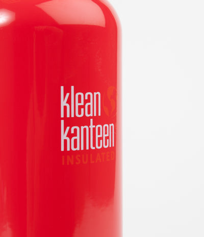 Klean Kanteen Classic 592ml Vacuum Insulated Flask - Mineral Red