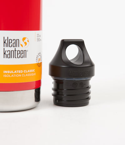 Klean Kanteen Classic 592ml Vacuum Insulated Flask - Mineral Red