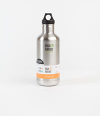 Klean Kanteen Classic 946ml Vacuum Insulated Flask - Brushed Stainless