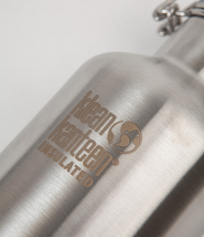 Klean Kanteen Growler 946ml Insulated Flask - Brushed Stainless