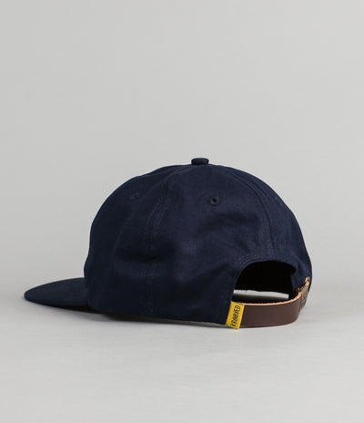 Krooked Kat Embroidered Cap - Navy