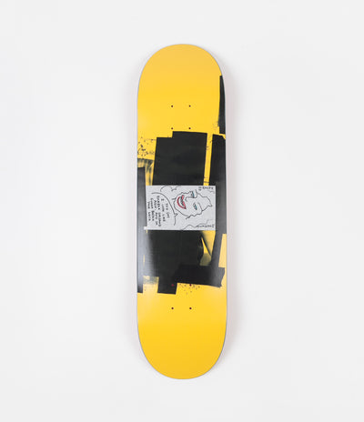 Krooked Worrest Barbra Twintail Pro Deck - Slick Yellow - 8.3"