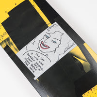 Krooked Worrest Barbra Twintail Pro Deck - Slick Yellow - 8.3" thumbnail