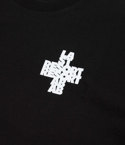 Last Resort AB Cross T-Shirt - Black