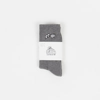 Last Resort AB Eyes Socks - Grey Melange thumbnail