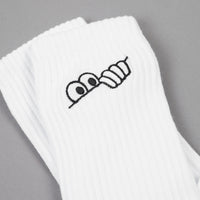 Last Resort AB Eyes Socks - White thumbnail