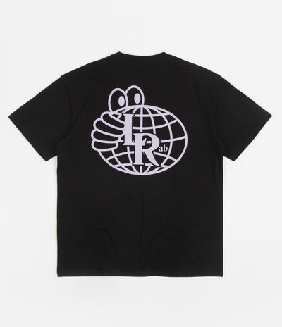 Last Resort AB LRAB Atlas Monogram T-Shirt - Black / Lilac