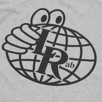 Last Resort AB LRAB Atlas Monogram T-Shirt - Grey Melange / Black thumbnail
