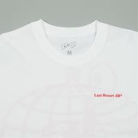 Last Resort AB LRAB Atlas Monogram T-Shirt - White / Red thumbnail