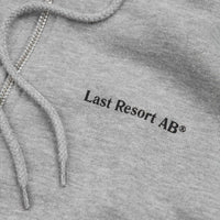 Last Resort AB LRAB Atlas Monogram Zip Hoodie - Heather Grey thumbnail