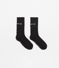 Last Resort AB Right Angle Bubble Socks - Black