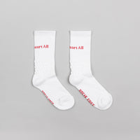 Last Resort AB Right Angle Bubble Socks - White thumbnail