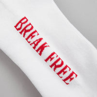 Last Resort AB Right Angle Bubble Socks - White thumbnail