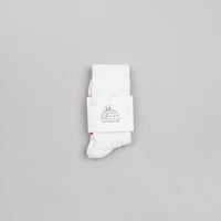 Last Resort AB Right Angle Bubble Socks - White thumbnail