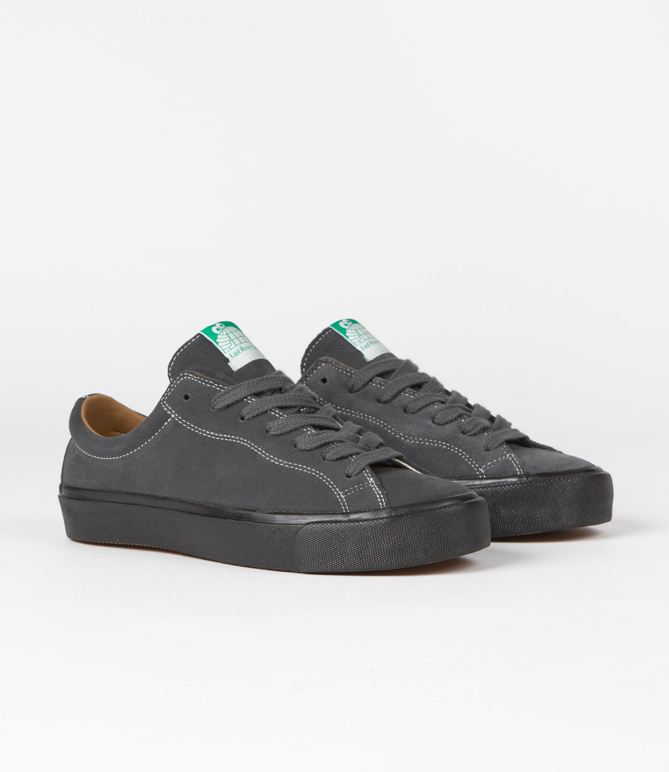 【LAST RESORT AB】 VM003 SUEDE LO [\tSTEEL GREY/ BLACK] Last Resort AB VM003 Shoes - Steel Grey / Black | Flatspot