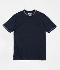 Le Fix Marina Rib T-Shirt - Navy