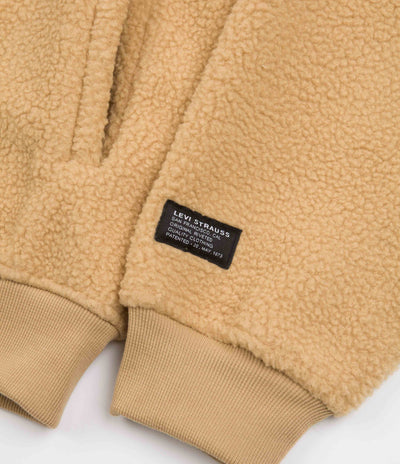 Levi's® Red Tab™ Sherpa Full Zip Hoodie - Iced Coffee