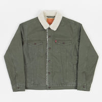 Levi's® Red Tab™ Type 3 Sherpa Trucker Jacket - Thyme thumbnail