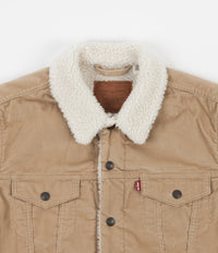 Levi's type 3 sherpa trucker jacket chino hotsell cord