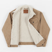 Levi s Red Tab Type 3 Sherpa Trucker Jacket True Chino Cord Flatspot