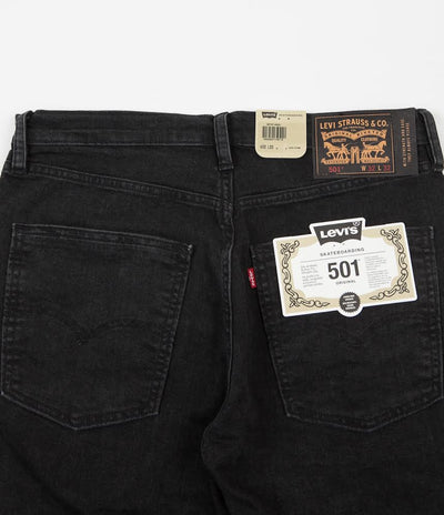 Levi's® Skate 501 Jeans - Rinsed Black