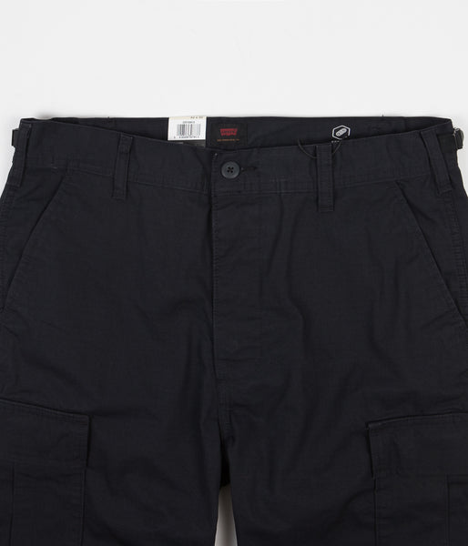 Levi's® Skate Cargo Pants Jet Black Ripstop Flatspot