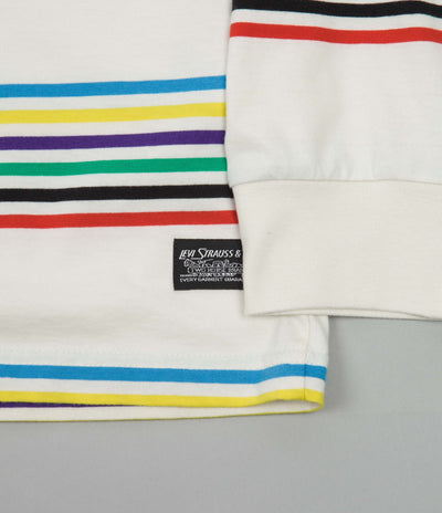Levi's® Skate Graphic Box Long Sleeve T-Shirt - Blue / Yellow / Multi