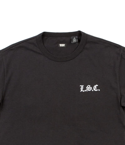 Levi's® Skate Graphic T-Shirt - Gothic Checkers Jet Black