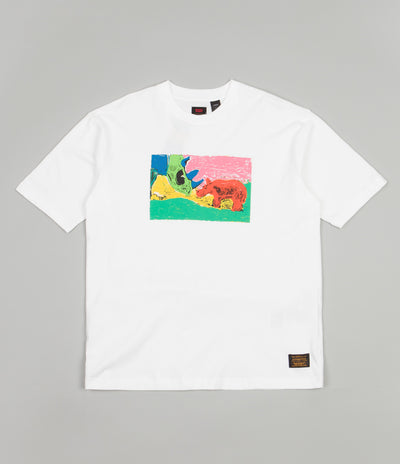 Levi's® Skate Painted Rhino T-Shirt - White