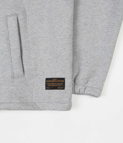 Levi's® Skate Quarter Zip Sweatshirt - Heather Grey