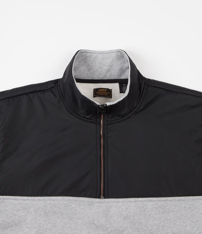 Levi's® Skate Quarter Zip Sweatshirt - Heather Grey