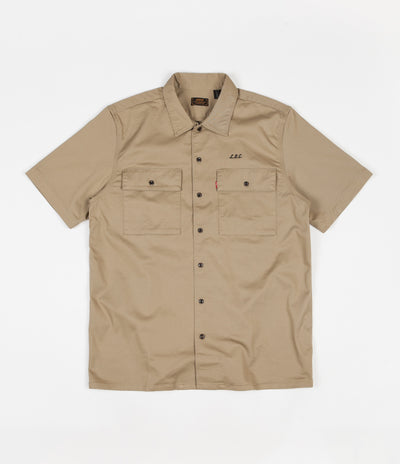 Levi's® Skate Short Sleeve Button Down Shirt - Harvest Gold