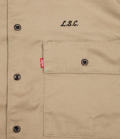 Levi's® Skate Short Sleeve Button Down Shirt - Harvest Gold