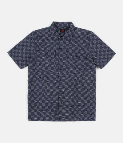 Levi's® Skate Short Sleeve Button Down Shirt - Pipit Navy Blazer