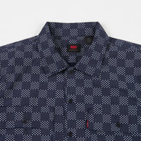 Levi's® Skate Short Sleeve Button Down Shirt - Pipit Navy Blazer thumbnail