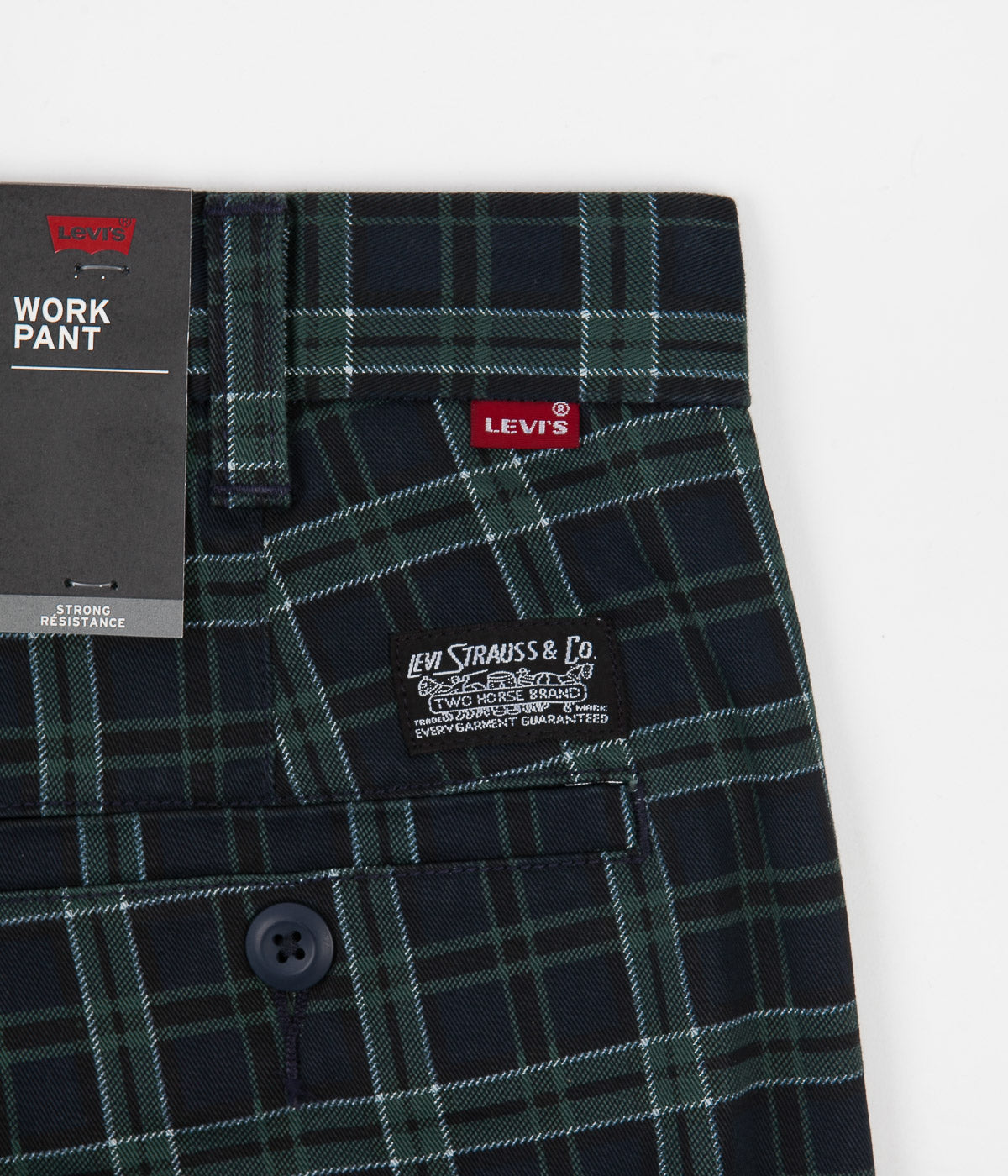 Levi's® Skate Work Pants Alexandrite Plaid Flatspot