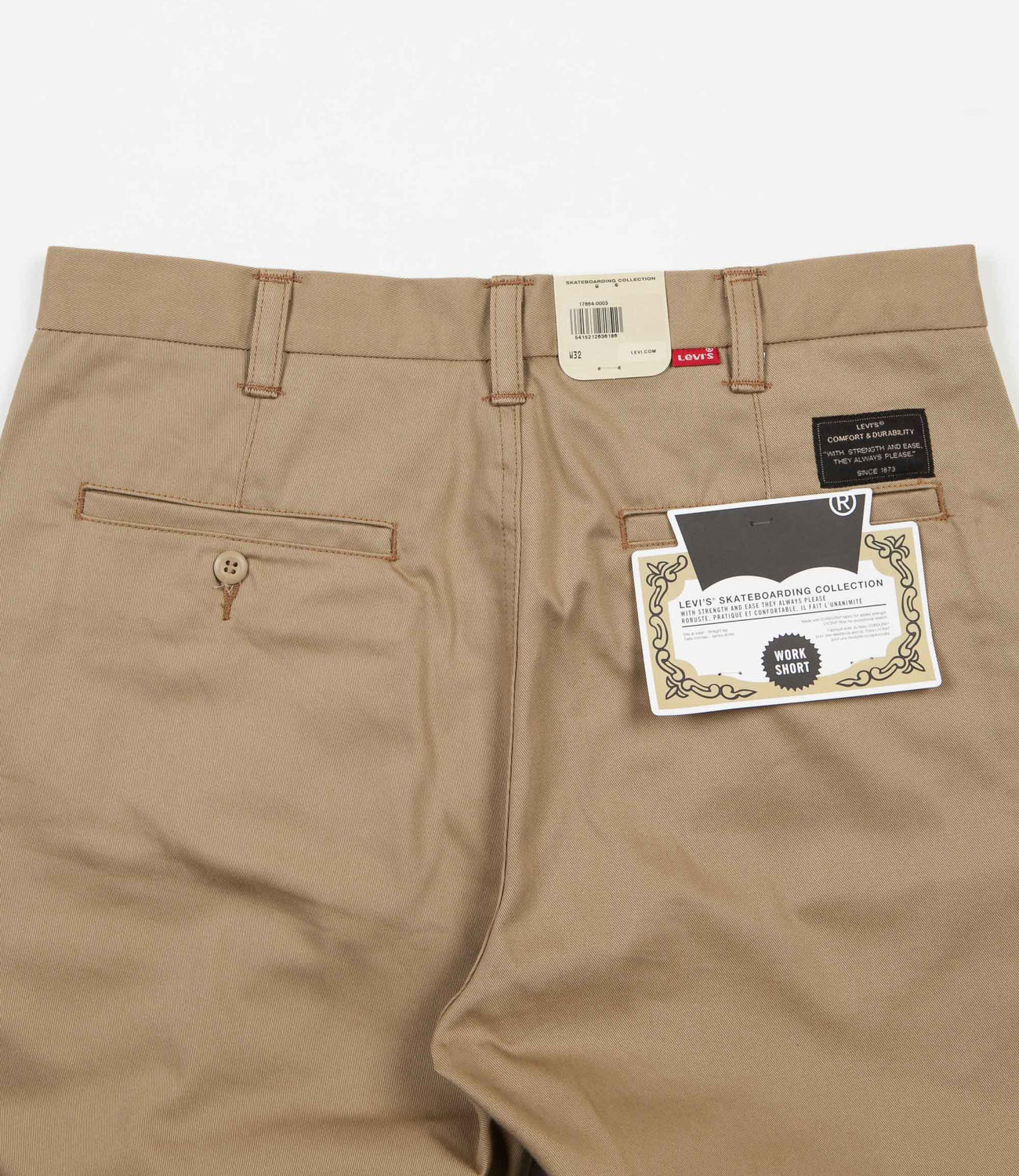 Levi s Skate Work Shorts Harvest Gold Flatspot