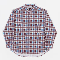 Levi's® Skate Woven Shirt - Printed Burgundy / Blue thumbnail