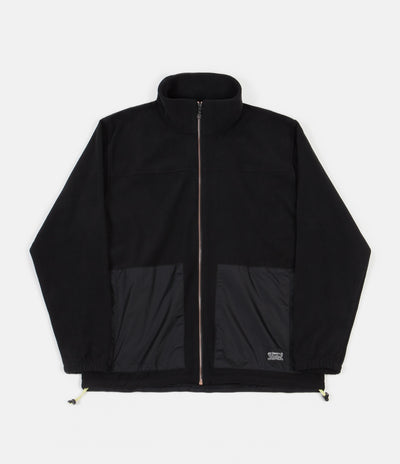 Levi's® Skate Zip Mock Neck Fleece - Jet Black