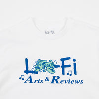 Lo-Fi Arts & Reviews T-Shirt - White thumbnail