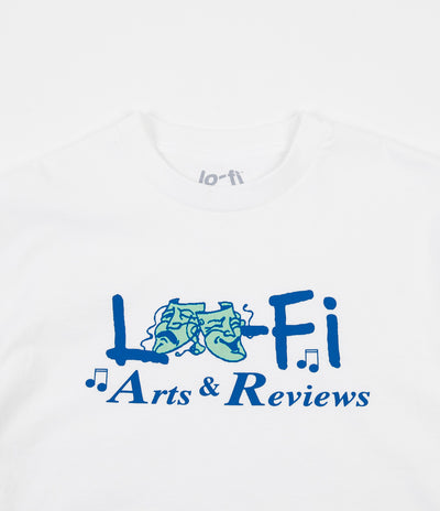 Lo-Fi Arts & Reviews T-Shirt - White