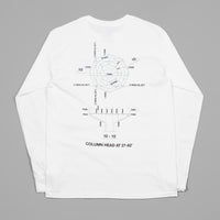 Long Live Southbank Archigram Long Sleeve T-Shirt - White thumbnail
