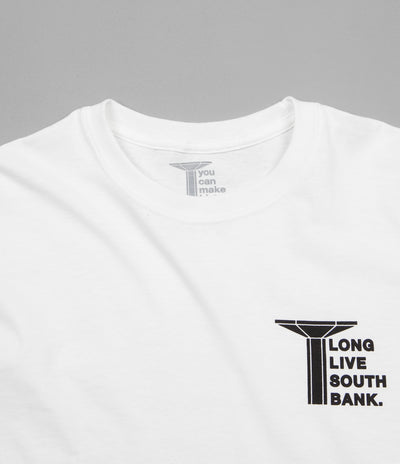 Long Live Southbank Archigram Long Sleeve T-Shirt - White