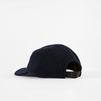 Magenta 5 Panel Fleece Cap - Night Blue thumbnail