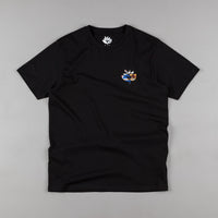 Magenta Abstract T-shirt - Black thumbnail