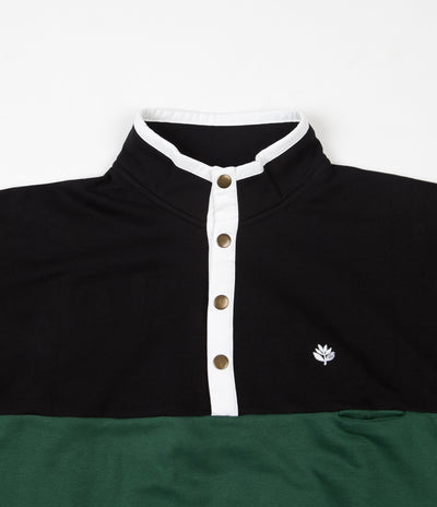 Magenta Alpin Pullover Sweatshirt - Tricolour