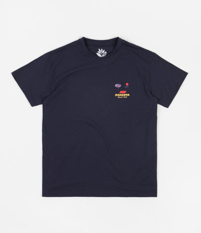 Magenta Beach Club T-Shirt - Navy