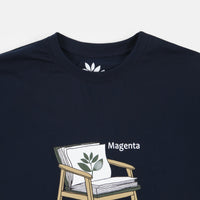 Magenta Book T-Shirt - Navy thumbnail